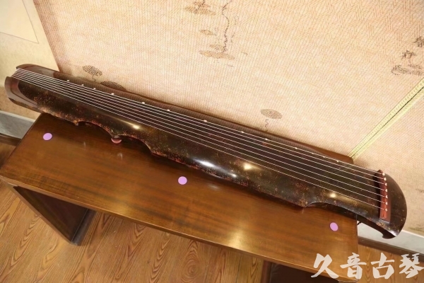 阿拉善盟●久音古琴  ●臻品推荐  20230516[犀牛皮纹伏羲]