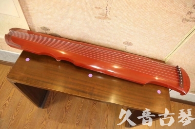 阿拉善盟●久音古琴  ●典藏系列  20230608[红洒金伏羲]